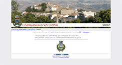 Desktop Screenshot of comune.castelvetereinvalfortore.bn.it